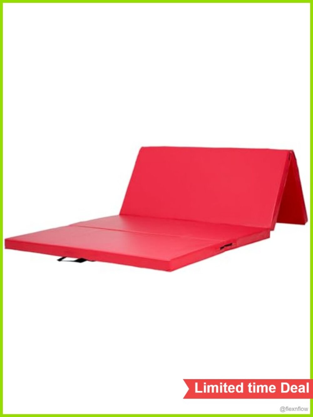 Gymnastics Mat Folding 71"x39"x2" Exercise Stretch Mat